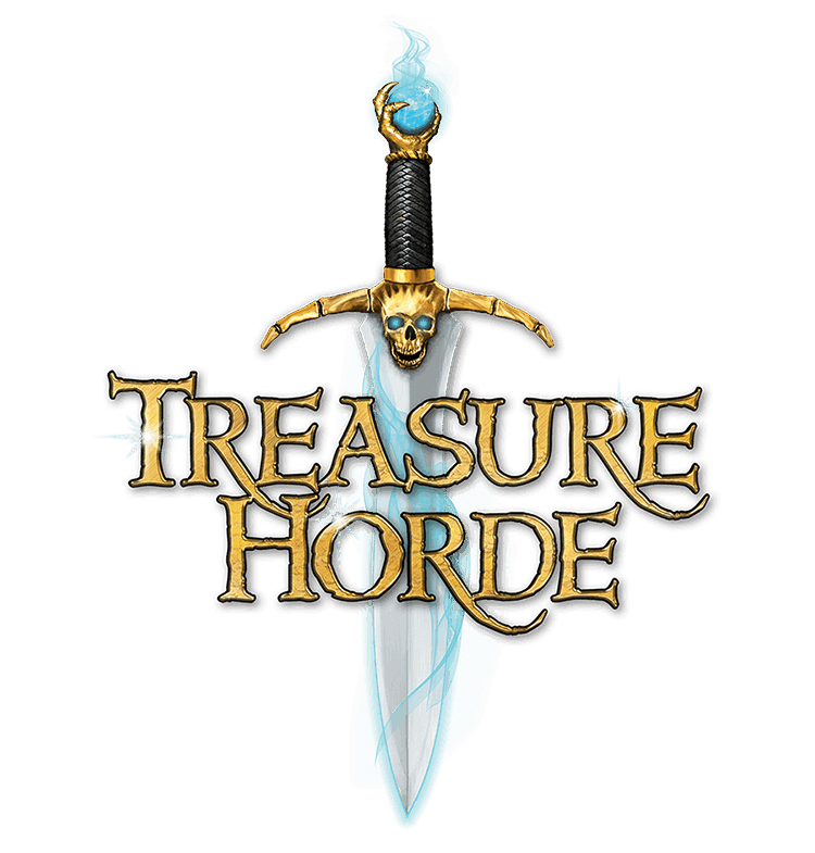 Treasure Horde, Board Game, Fantasy, Dungeon Crawl, 